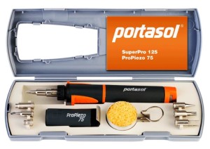 Portasol 011289250 Pro Piezo 75-Watt Heat Tool Kit 